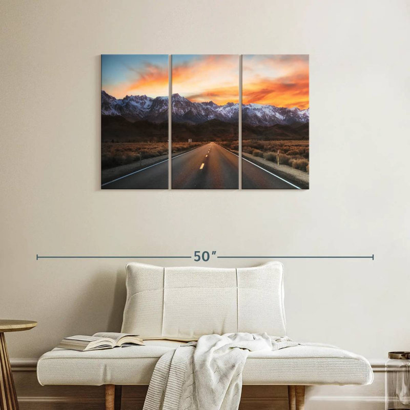 Road to Lone Pine Peak, 24" H x 38" W