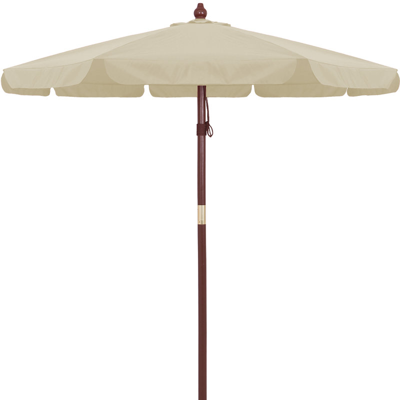 Jewel 330cm Beach Parasol, Beige