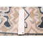 Tapis ivoire Jules Serapi 9 po x 12 po