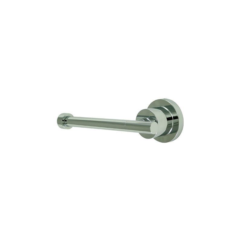 South Beach Wall Mounted Toilet Paper Holder, Polished Chrome