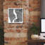 «New York Map Black» par Laura Marshall, art mural sur toile