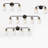 3 - Light Bathroom Steel Dimmable Vanity Light Black And Gold Clear Glass Shade