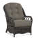 Chaise avec accoudoirs en rotin Everglade