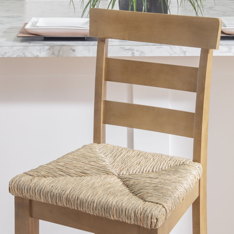 Tabouret de bar et de comptoir Holdrege, Naturel, Tabouret de bar (siège d'une hauteur de 30,25 po)