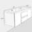 Free Standing Single Bathroom Vanity with Resin Top-245553182