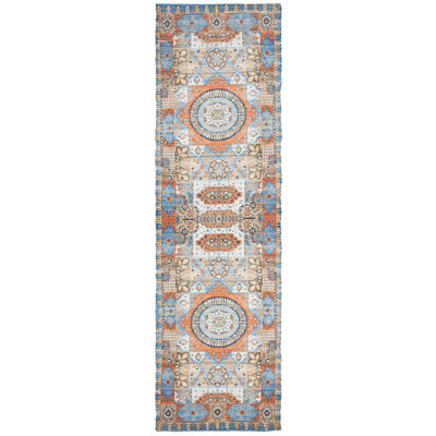 Joppatowne Hand Loomed Performance Geometric Rug