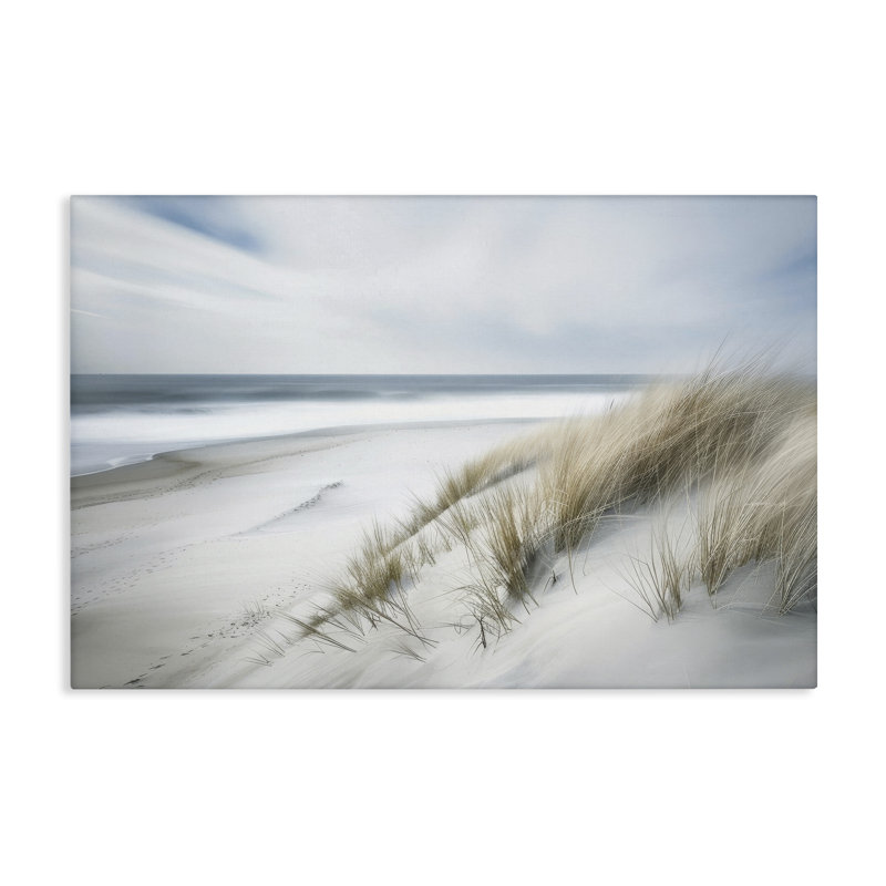 «Beach Grass Landscape», art mural par Lazar Studio, H 16 po x l 24 po