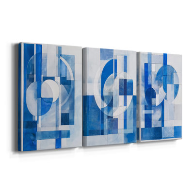 ABSTRACT Series XCIV - Toile tendue sur mesure - 3 pièces