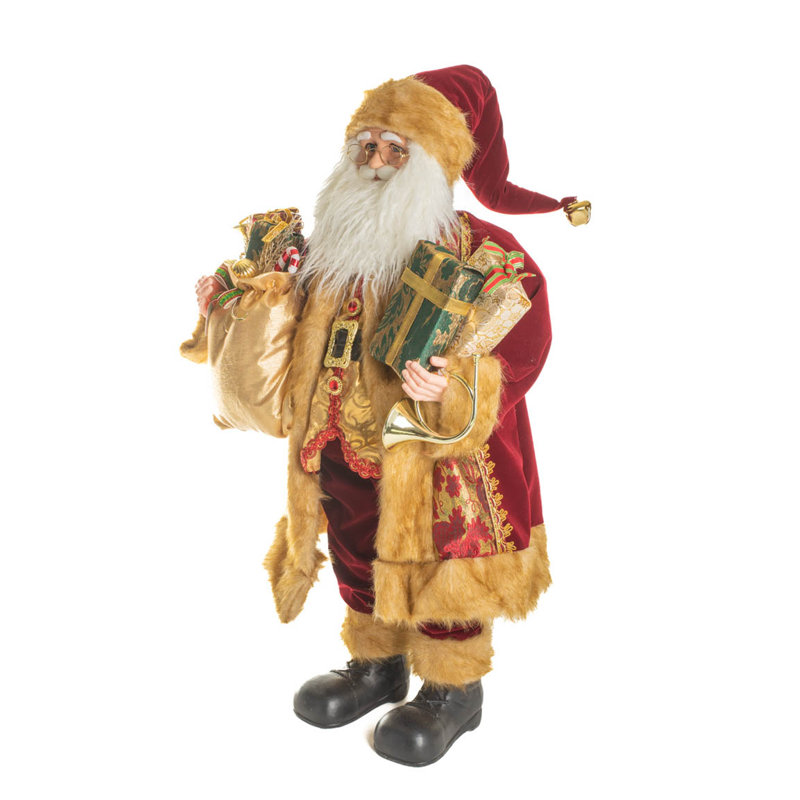Père Noël classique marron