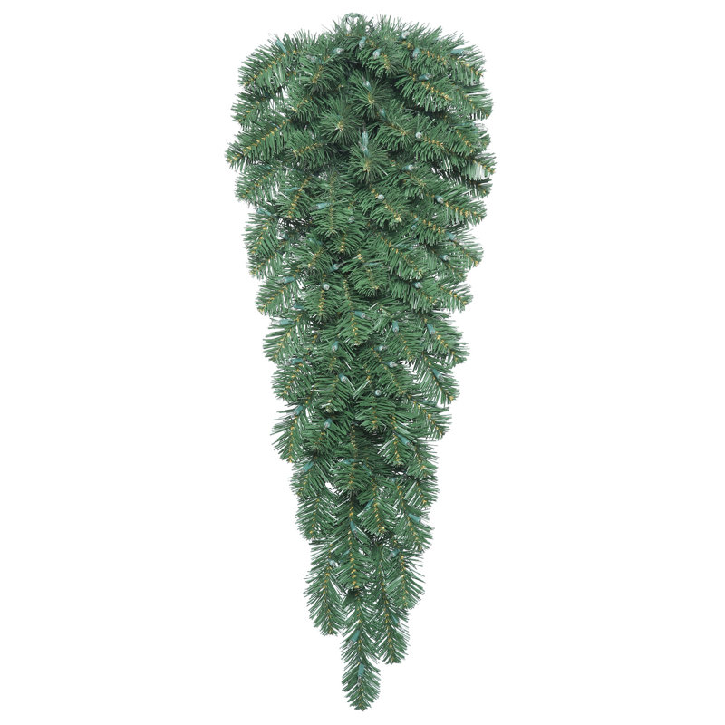 Goutte artificielle de sapin de l'Oregon, L 4", Non éclairé