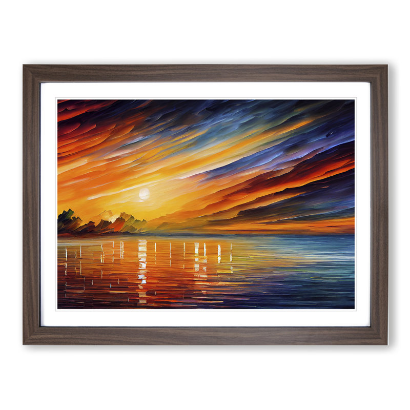 Glowing Sunrise Vol.2 - Framed Print