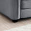 Canapé modulaire, canapé modulaire surdimensionné avec repose-pieds convertible, canapé 3 places avec 2 repose-pieds, canapé en velours côtelé U_Shape-495786389