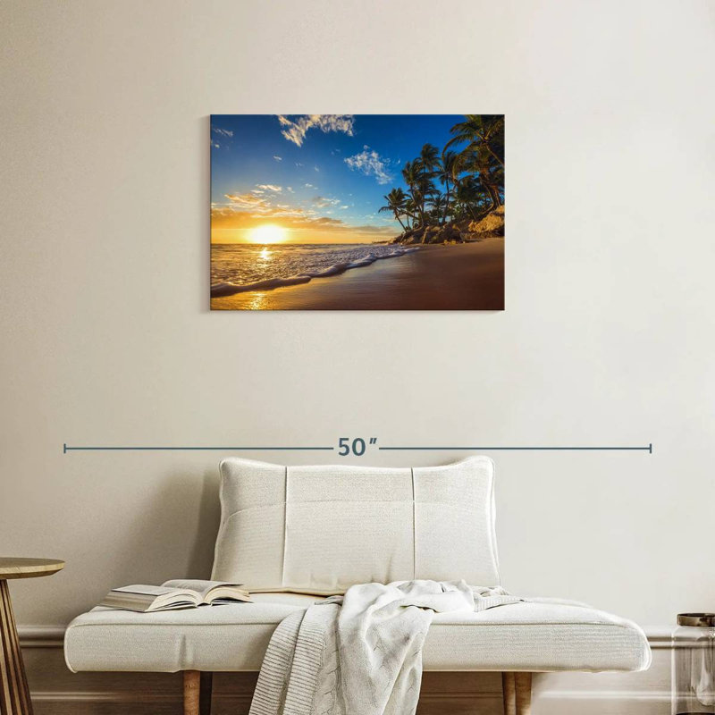 Rive sereine de Pointe Cana, H 20 po x l 30 po