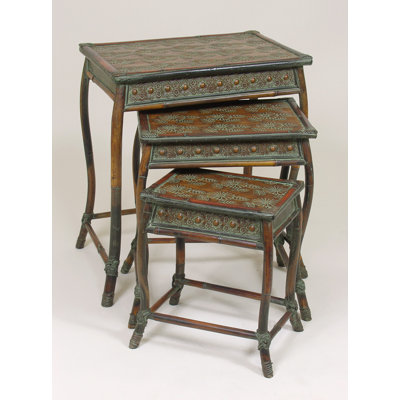 Solid Wood Top End Table