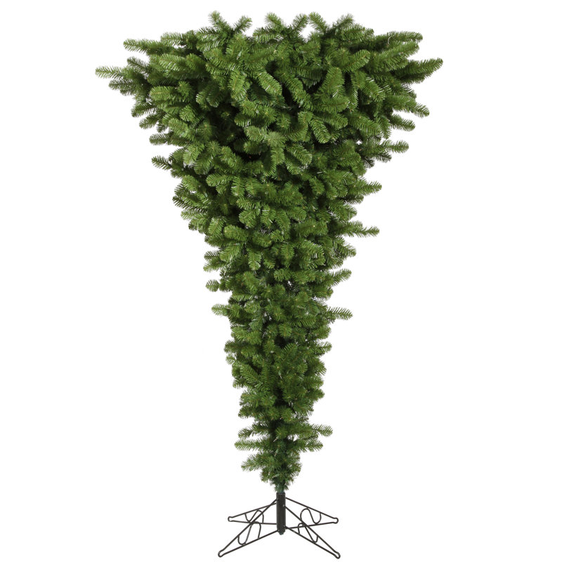 Artificial Pine Christmas Tree, Pre-Lit, 7.5'