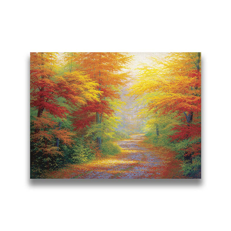 « automne interlude limited edition » par charles, reproduction d’art sur toile tendue