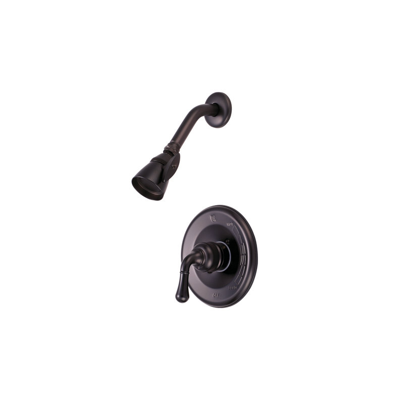 Kingston Brass Magellan Single-Handle Pressure Balanced Shower Faucet, Oil Rubbed Bronze