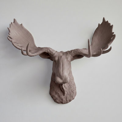 Head Faux Taxidermy Moose Wall Décor