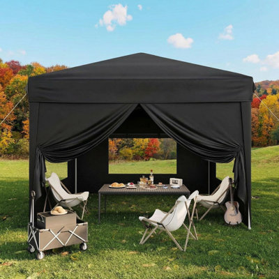 10x10FT Pop Up Canopy, with 4 Sidewalls