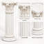 Colonne romaine classique 33,5 po avec colonne corinthienne