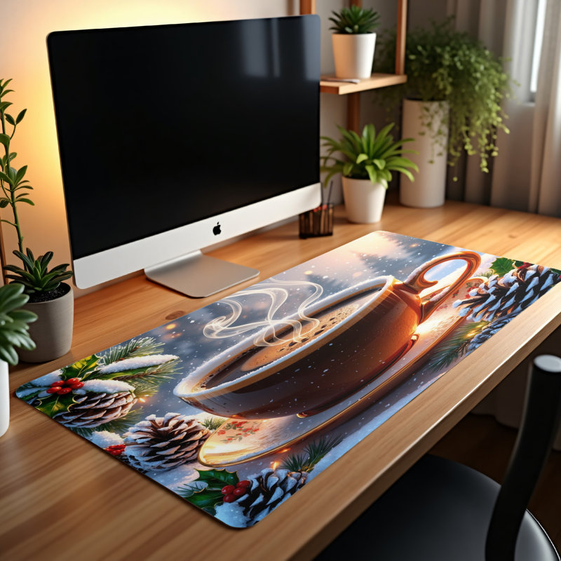 Polyester Desk Pad, 31.5x15.5