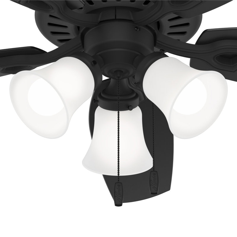 Builder 52" 5-Blade Energy Star® Standard Ceiling Fan With Lights And Pull Chain
