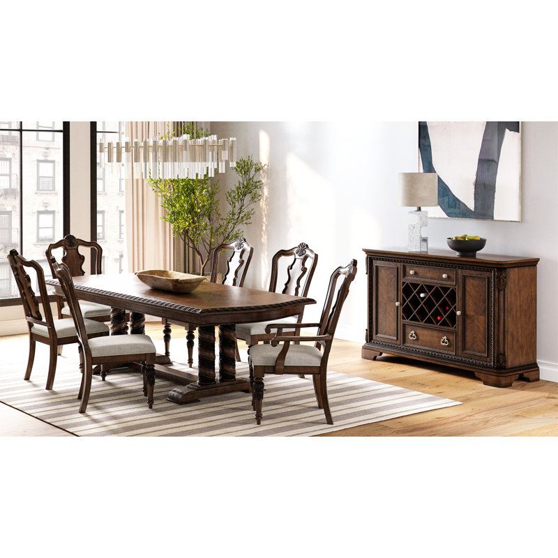 Fauteuil acajou traditionnel