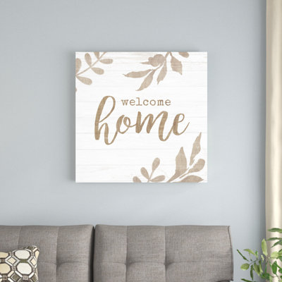 «Shiplap Sentiment I» par Victoria Borges - impression sur toile tendue