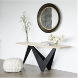 Bird 68'' W Solid Wood Console Table