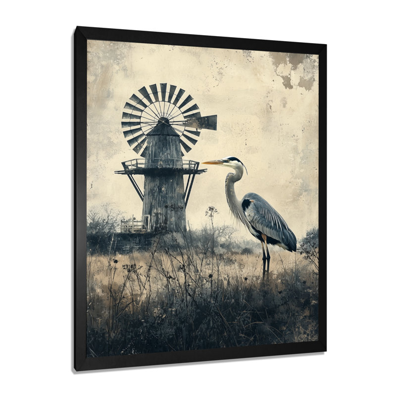 Hampton - Animals Canvas Art Print, Black, 20" H x 12" W, Single Picture Framed Print