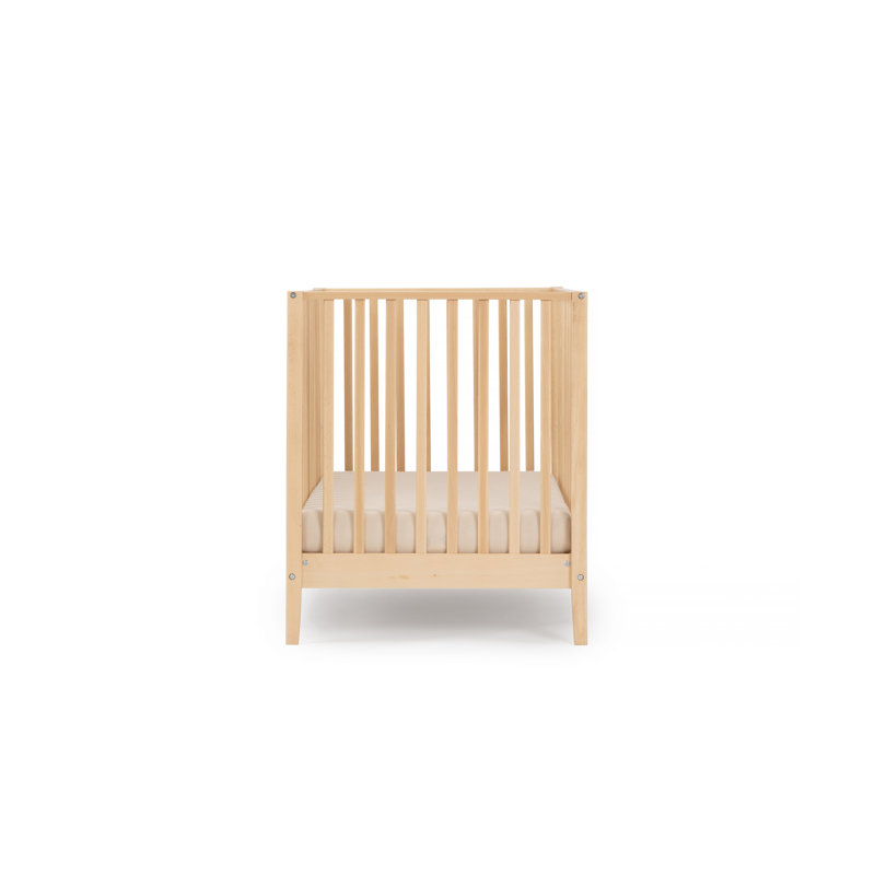 Lala Greenguard Gold Certified 3 -in-1 Convertible Crib, Natural