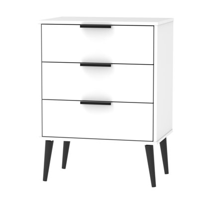 Fully Assembled Euart 3 Drawer Chest