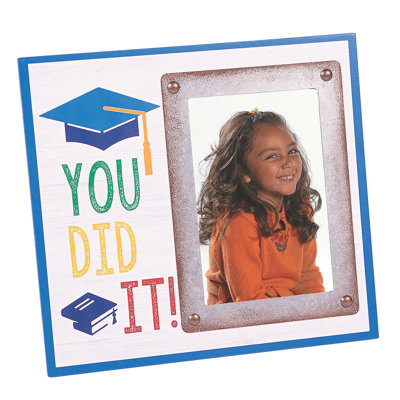 Mangonia Blue Wood Matte Picture Frame