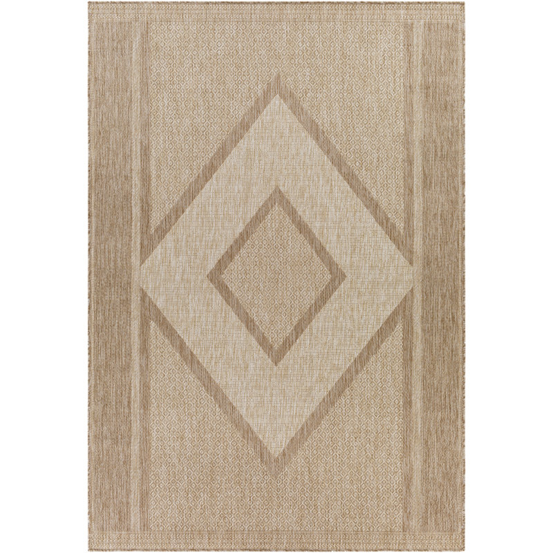 Keverne Oriental Indoor / Outdoor Rug, Rectangle 9'2" x 12'