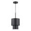 Mini-luminaire suspendu noir 1 lumière Zolana-725090318-725090356