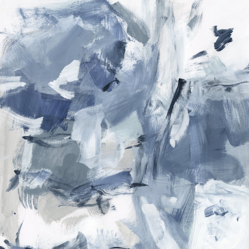 Winter Air I by Christina Long - Wrapped Canvas Painting, 30cm H x 30cm W x 3.8cm D