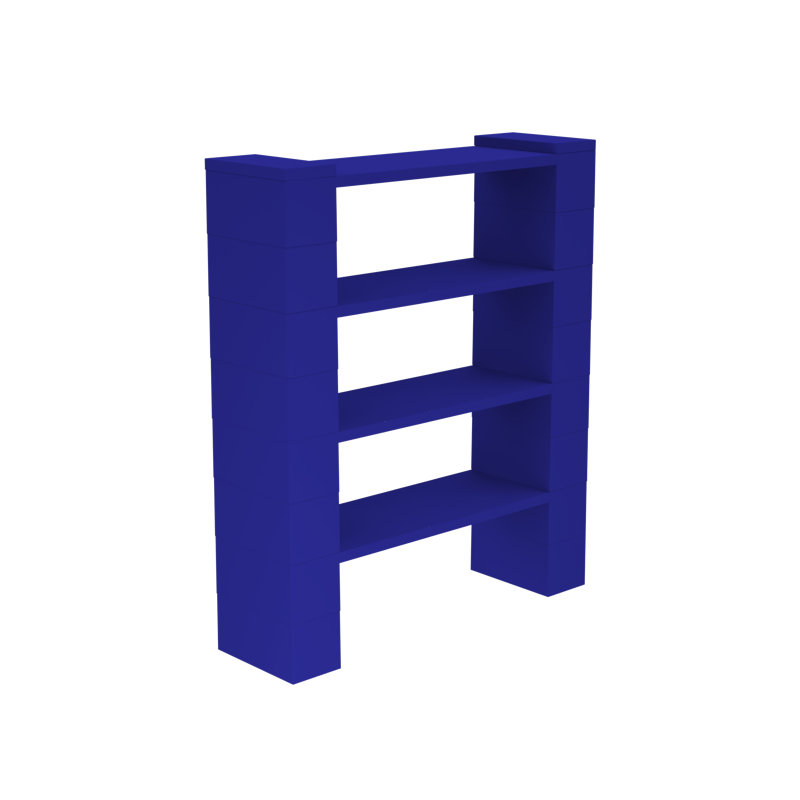 EverBlock 4 Level Shelving Kit, Blue