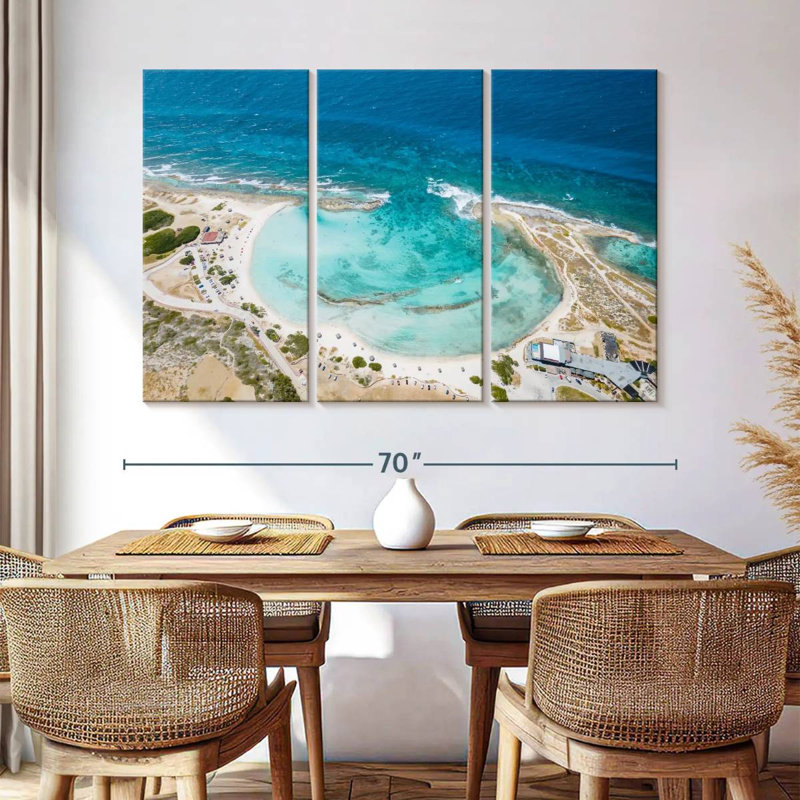Gillard Baby Beach Aruba, H 42 po x l 65 po