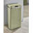 Retro Metal Motion Sensor Kitchen Trash Can - 45L-20055423