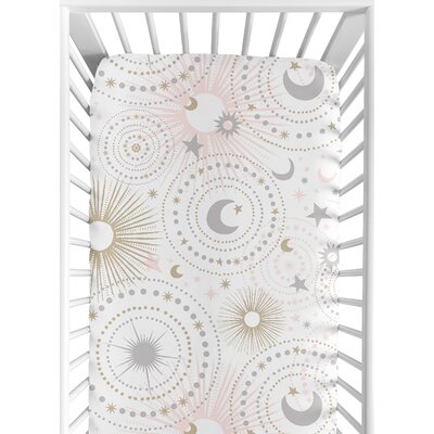 Celestial Fitted Crib Sheet