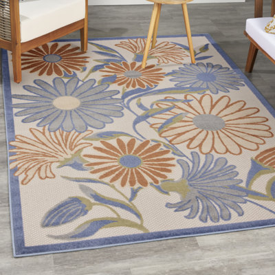Tapis intérieur / extérieur beige Isalia