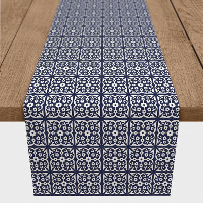 Calvon Rectangle Polyester Table Runner