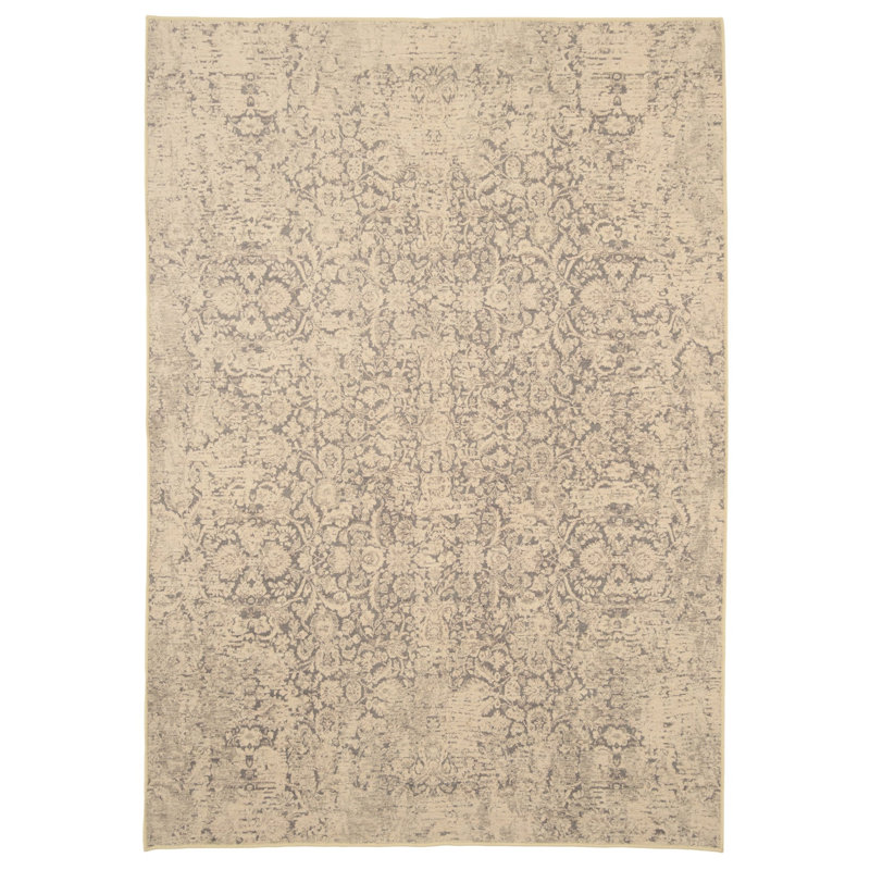 Destane Abstract Cotton Machine Tufted Area Rug, 280cm x 380cm
