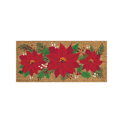 Tapis Poinsettia Bouquet