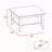 Danvers Rectangle Coffee Table Black Wengue