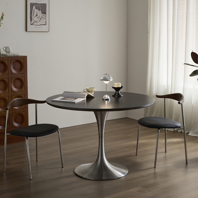 Table de salle à manger Silver, H 29,53 po x L 31,5 po x l 31,5 po
