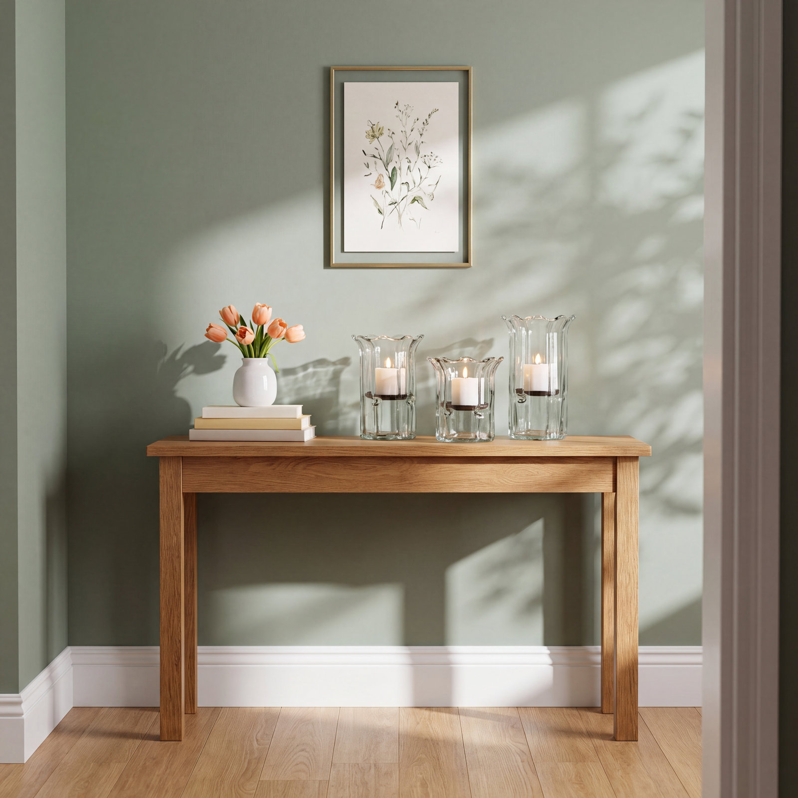7'' H Glass Tabletop Votive Holder