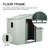 6Ft X 5Ft Outdoor Metal Storage Shed With Window And Metal Foundation-123375717-123375715