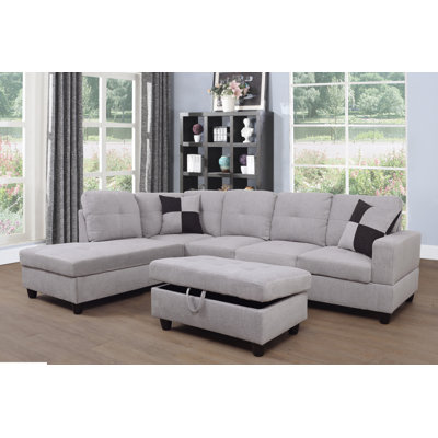 Plageman Upholstered Sectional Left Hand Facing