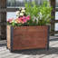 Pot à fleurs surélevé en bois